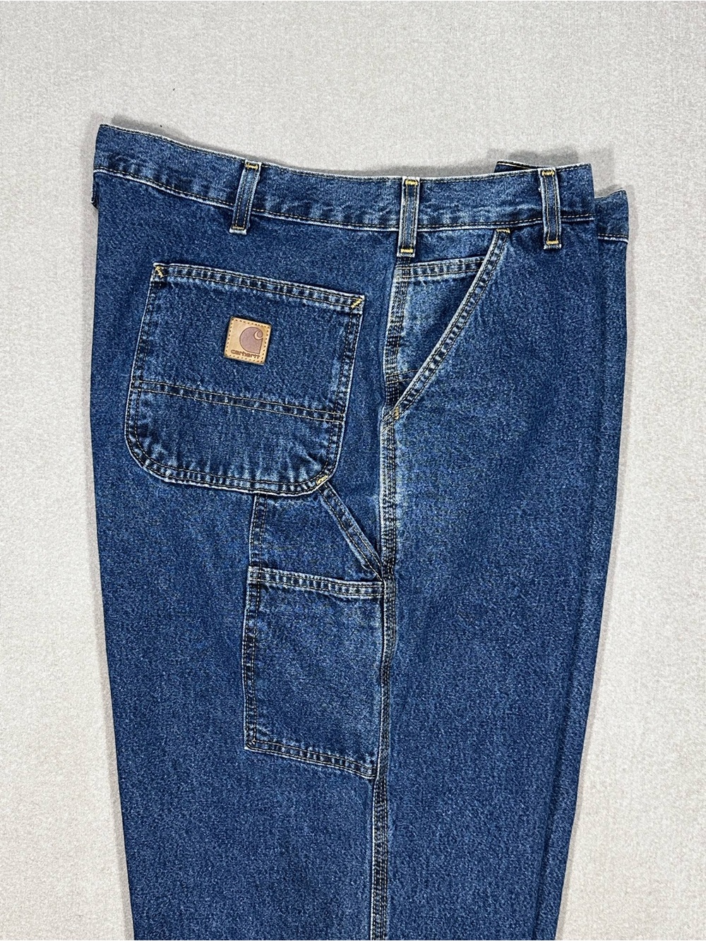 Carhartt Carpenter Jeans Men’s 40x28 Loose Original Fit Denim Work